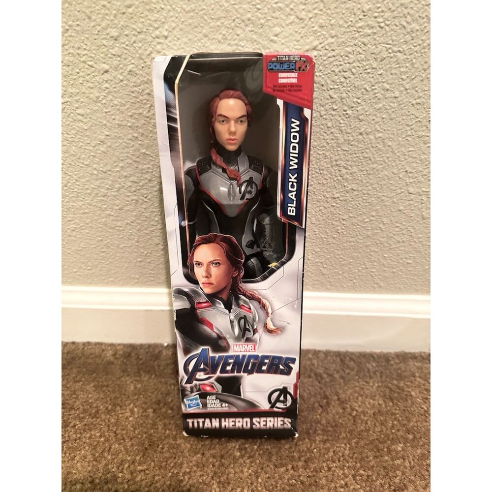NEW Marvel Avengers: Endgame Titan Hero Series Black Widow 12-inch Action